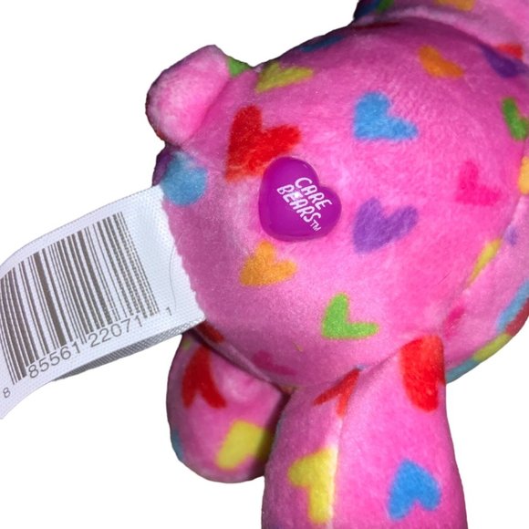 Cheer Bear 7" mini plush dangler (Care Bears) - Picture 9 of 12